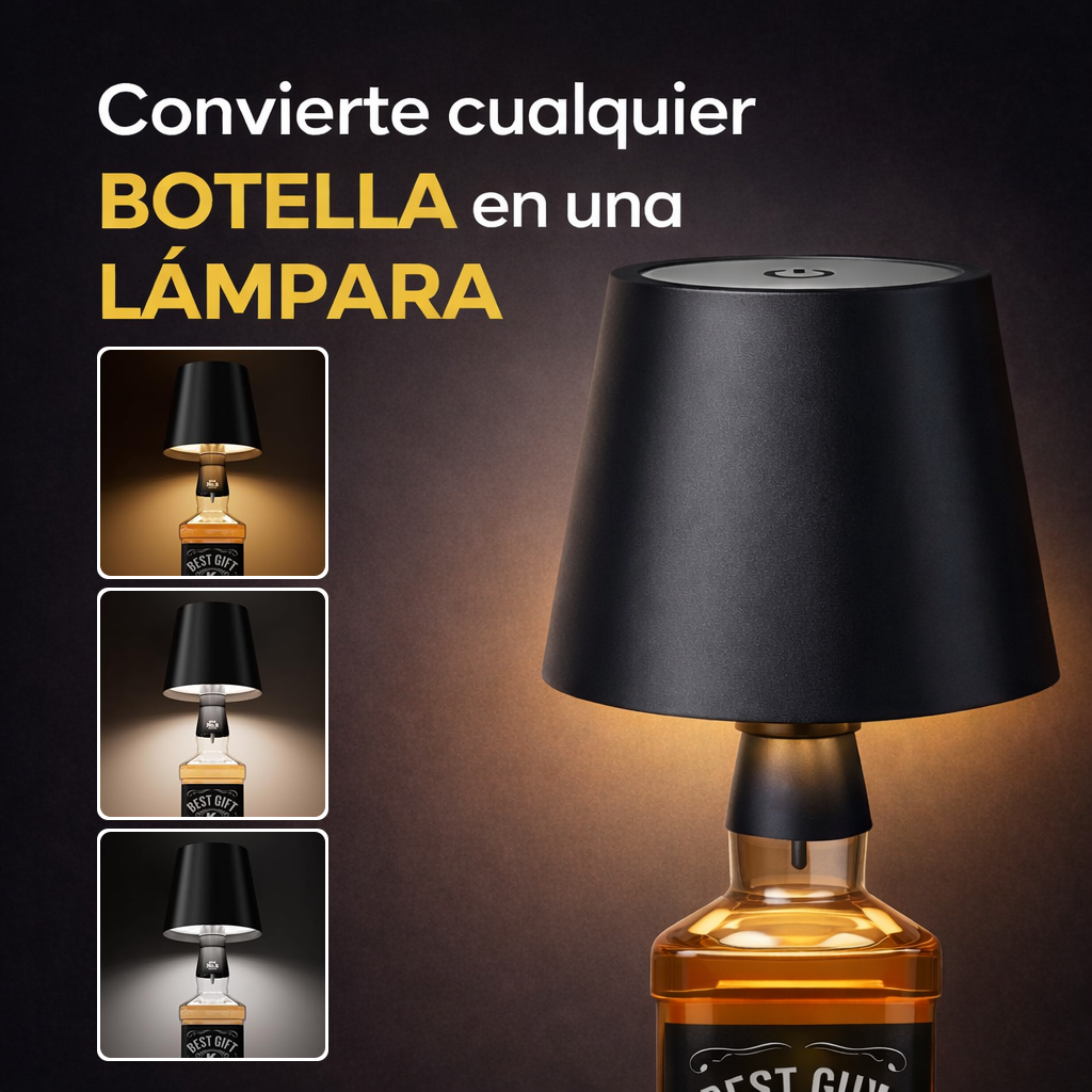 Lámpara LED Táctil para Botellas